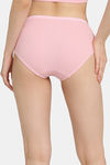 Rosaline Fun Basics Low Rise Full Coverage Hipster Panty - Coral Blush — thumbnail 2
